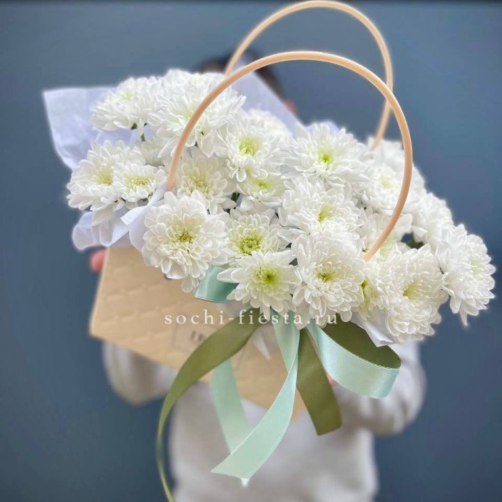 Сумочка с хризантемами в Орске