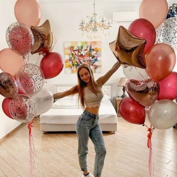 Фонтаны шаров "Селебрити" в Орске