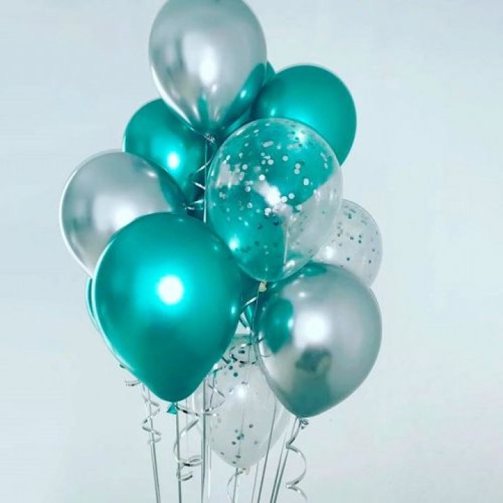 Фонтан шаров "Изумрудный" в Орске