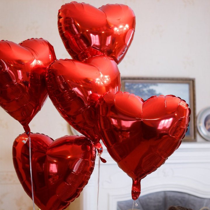 Фольгированный шар "Сердце" в Орске