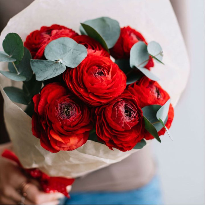 Букет ранункулюсов  в Орске