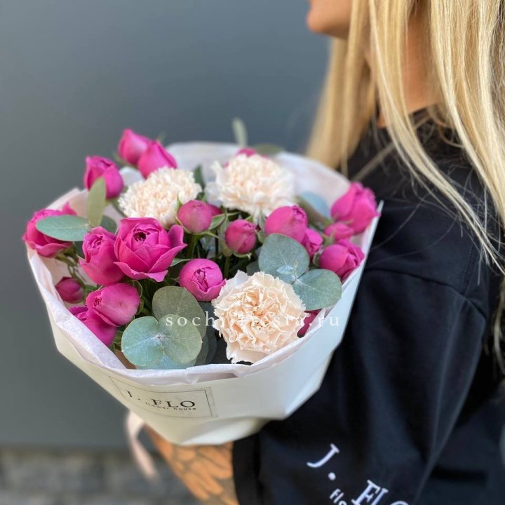 Букет с мисти бабблс №2 в Орске