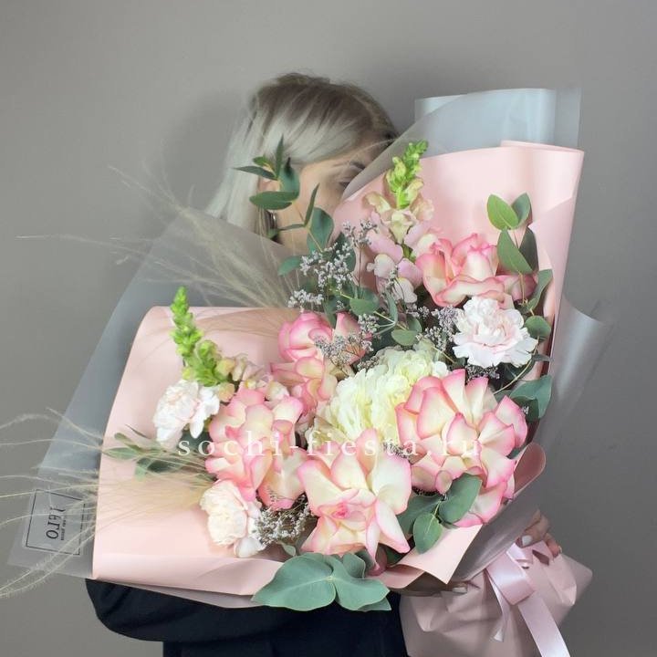  Букет  "Закат для неё" в Орске