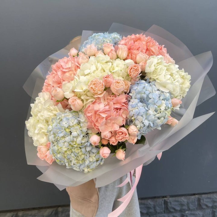 Дуо гортензии и бомбастик в Орске