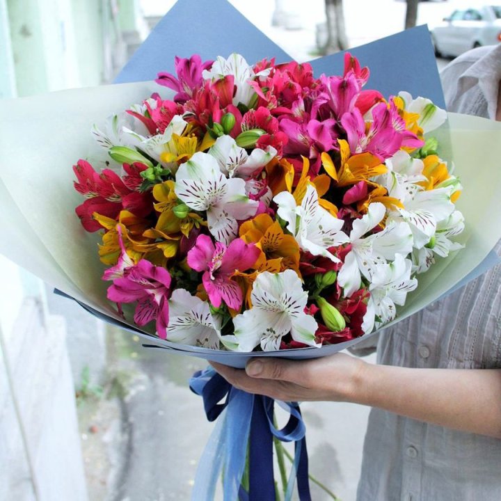 Микс альстромерий в Орске