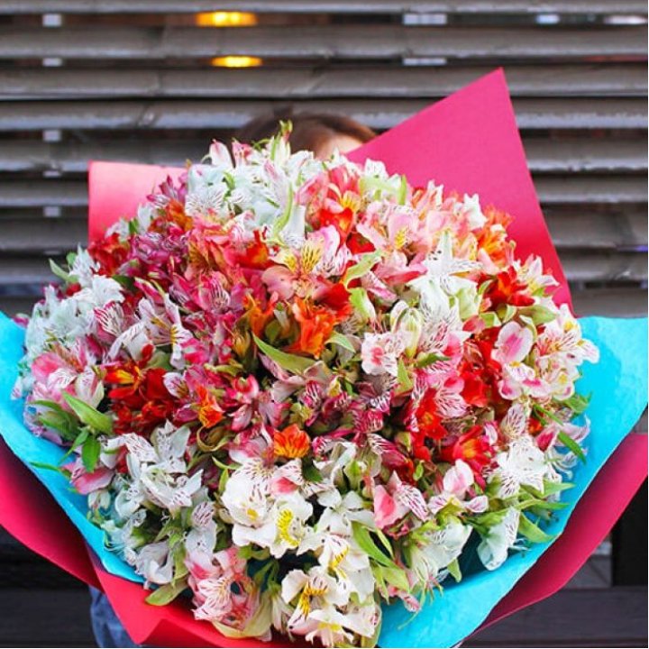 101 альстромерия в Орске