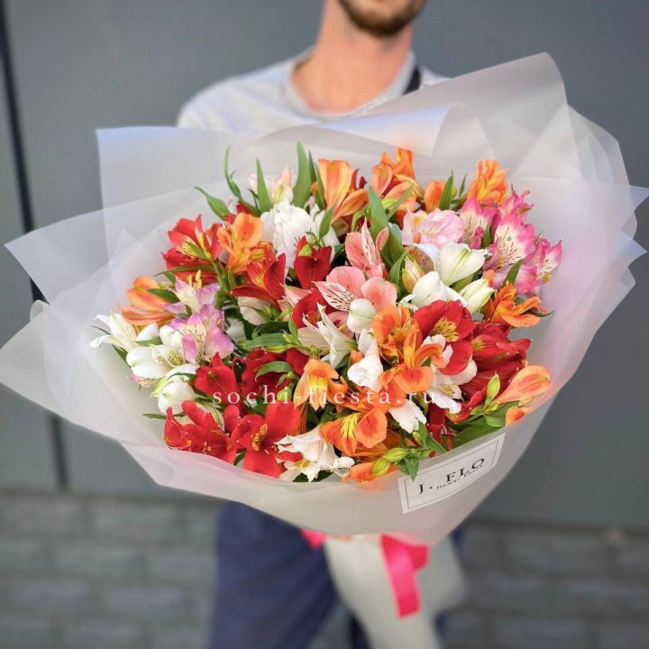 Микс альстромерий №5 в Орске