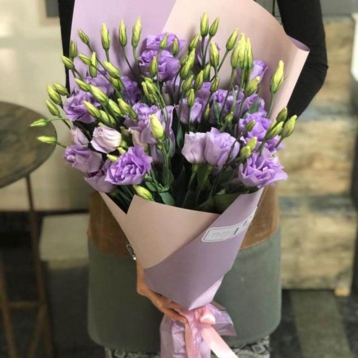 Букет эустом "Лило" в Орске