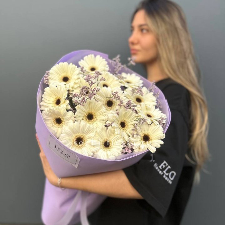 Букет голландских гербер "Лавандер" в Орске