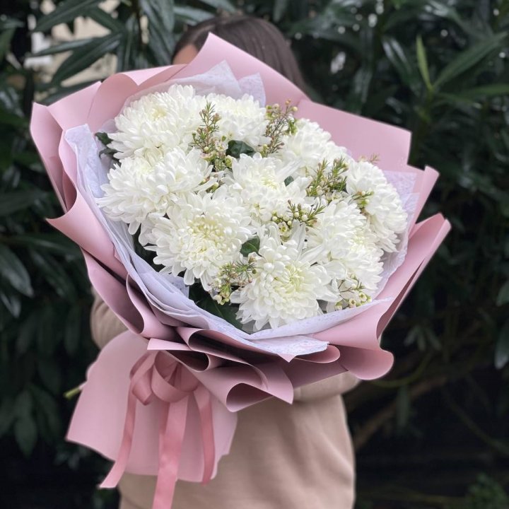 Букет хризантем №1 в Орске