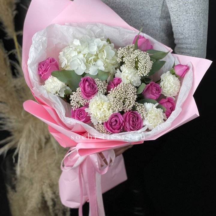 Букет с мисти бабблс №1 в Орске