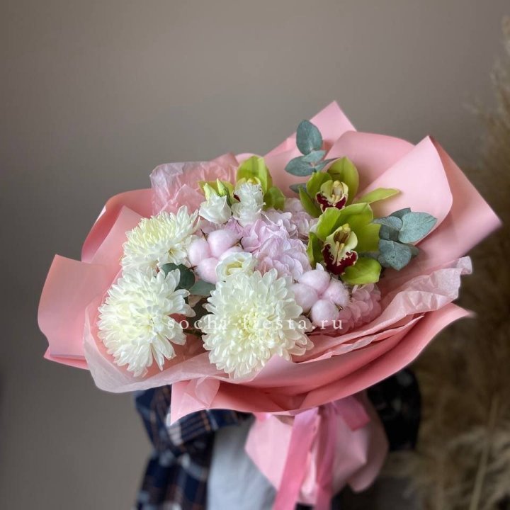  Букет с орхидеями "Вита" в Орске