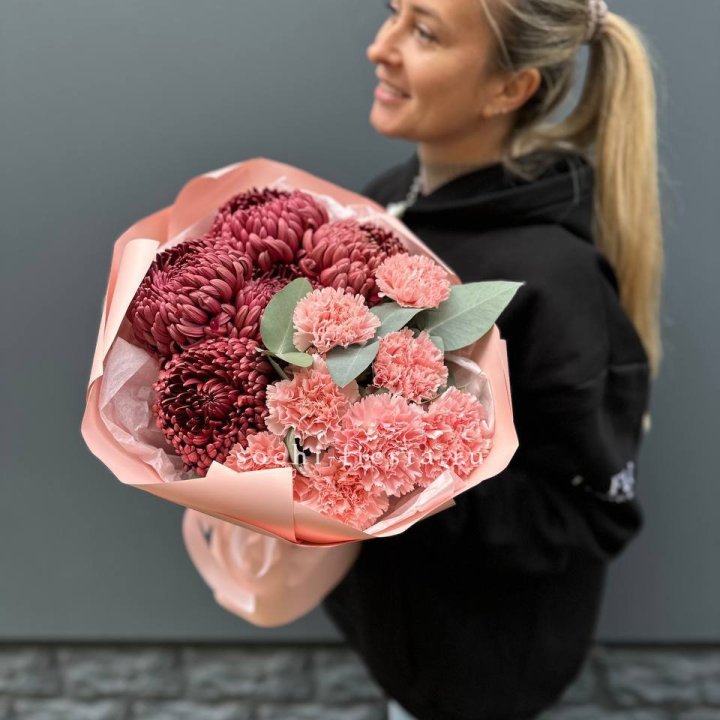 Дуо диантусы и бигуди в Орске