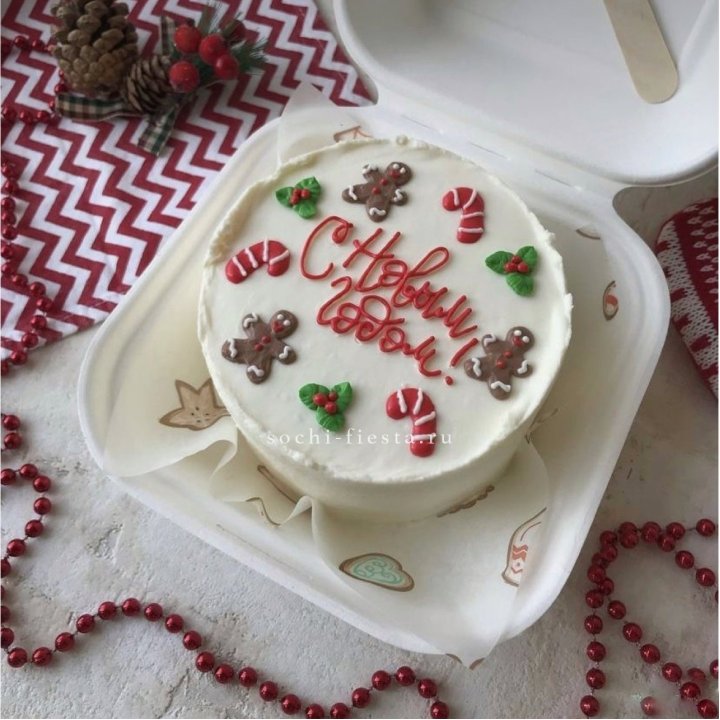 Бенто-торт "С Новым Годом!" в Орске