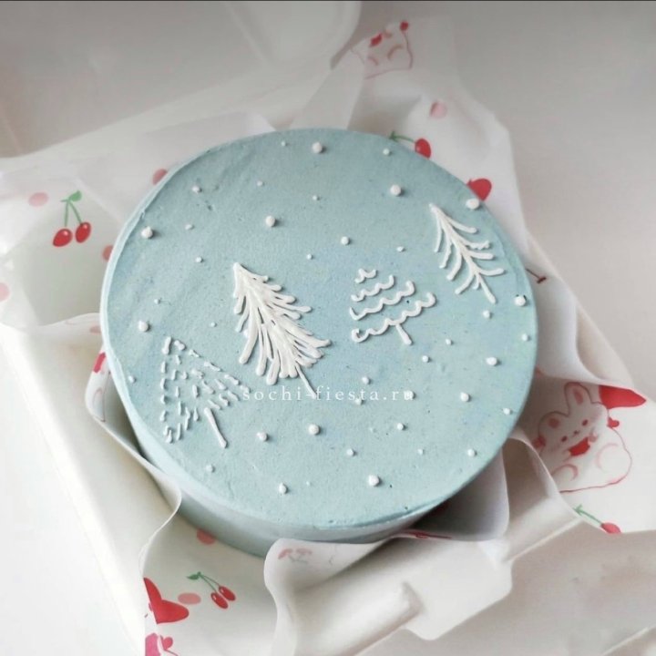 Бенто-торт "Елки" в Орске