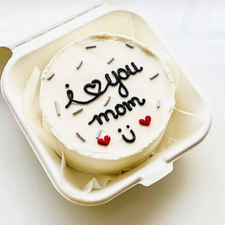 Бенто-торт "Мамочка, я люблю тебя!" в Орске