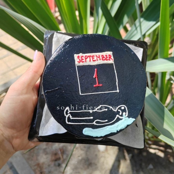 Бенто-торт "1 Сентября" в Орске