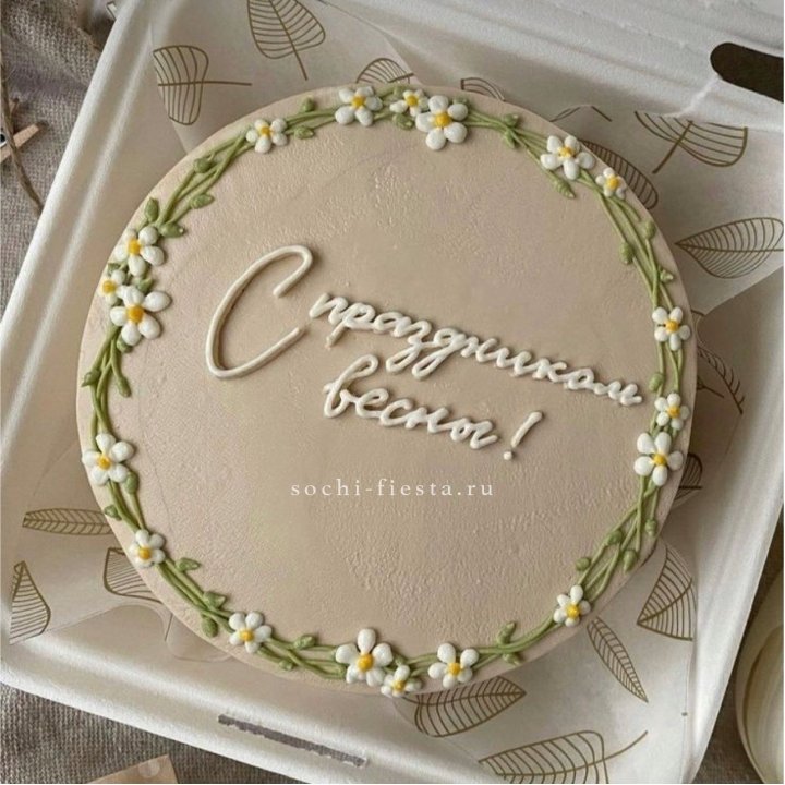 Бенто-торт "C праздником весны!"  в Орске