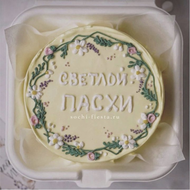 Бенто-торт "Светлой Пасхи" 2 в Орске