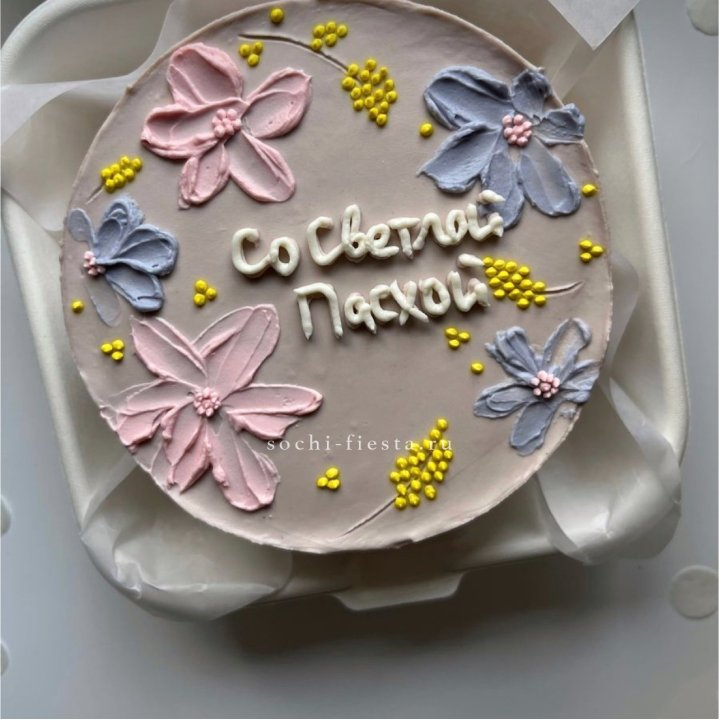 Бенто-торт "Светлой Пасхи" 3 в Орске