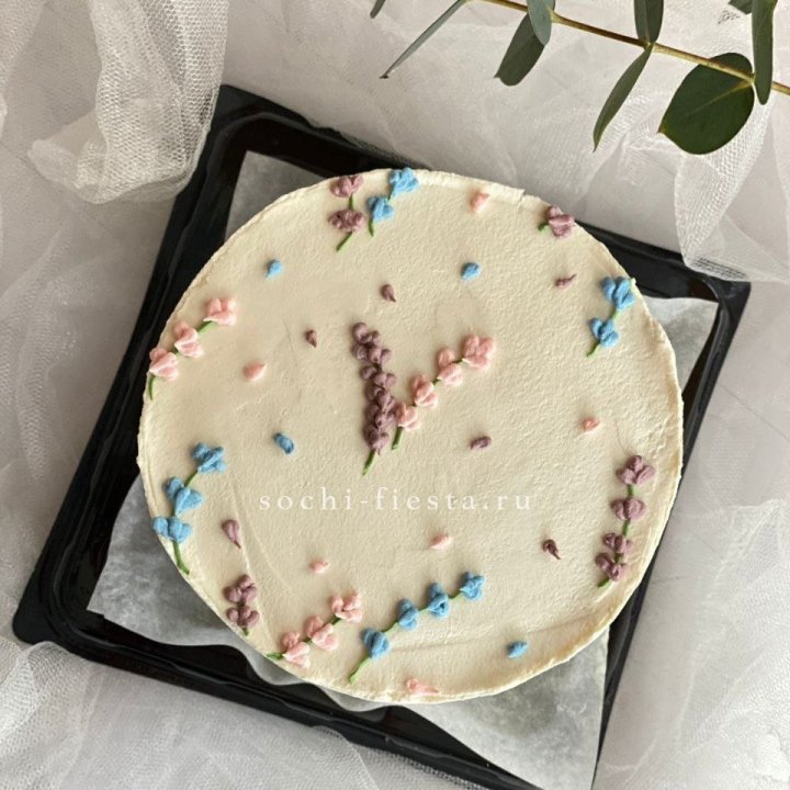 Бенто-торт "Лаванда" в Орске