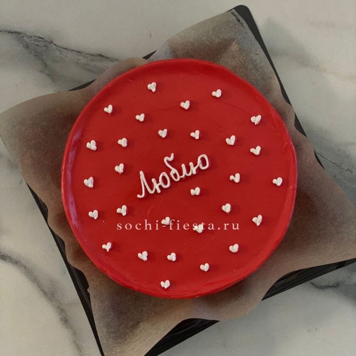 Бенто-торт "Люблю" в Орске