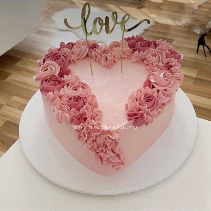 Торт "Сердце" 10 в Орске