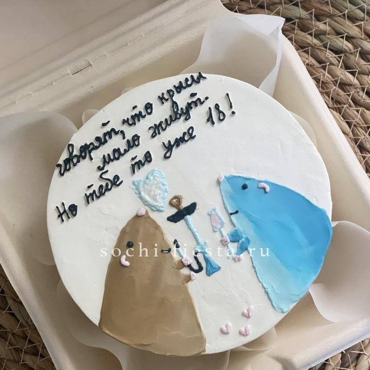 Бенто-торт "Крысы"  в Орске