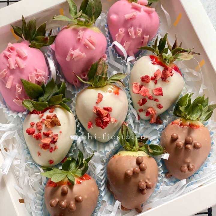 Клубника в шоколаде 9 ягод в Орске