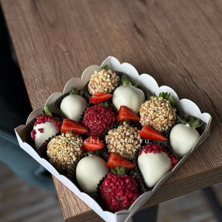 Клубника в шоколаде 12 ягод №2 в Орске