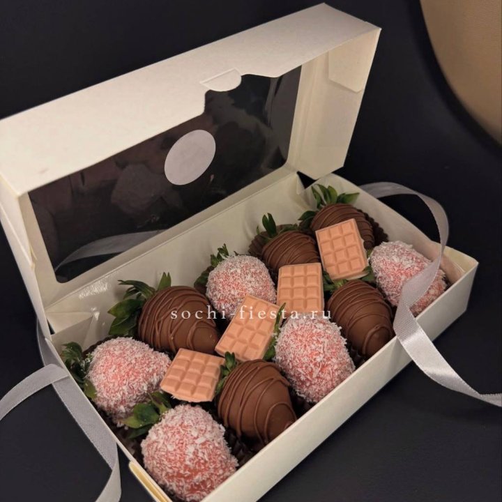 Клубника в шоколаде 10 ягод №2 в Орске