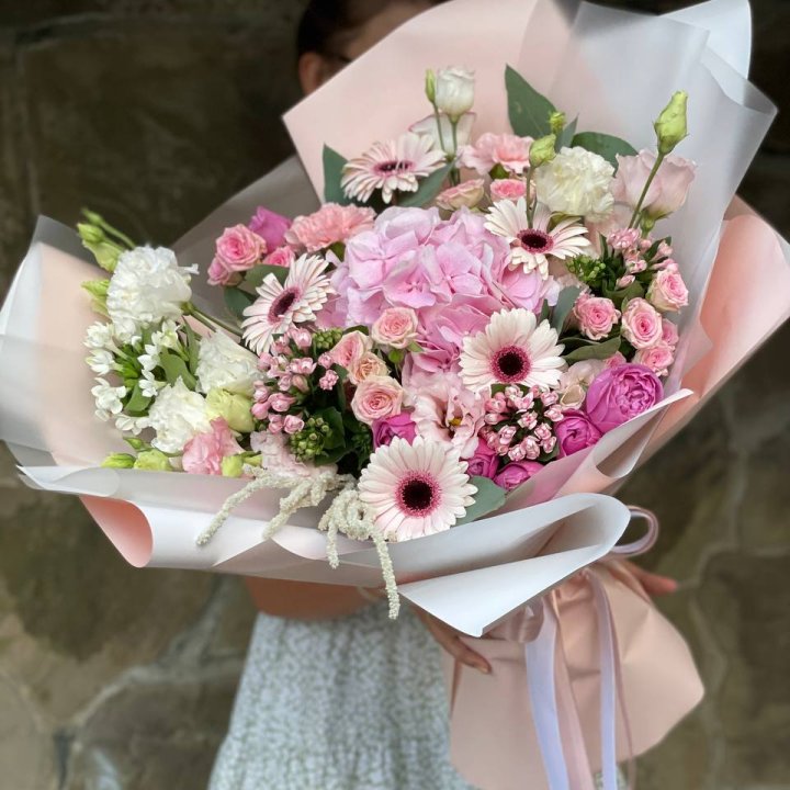 Авторский букет Пич в Орске