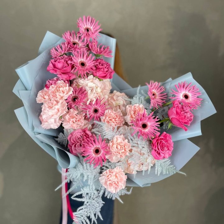 Дизайнерский букет "Свит хаер" в Орске