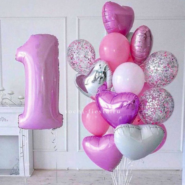 Набор шаров "С днем рождения" в Орске