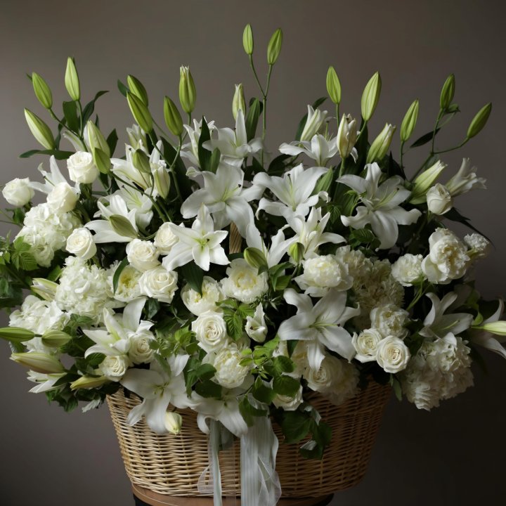 Цветочная корзина макси №3 в Орске