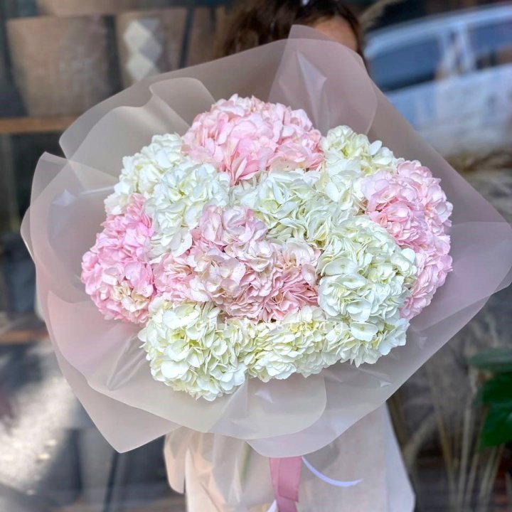 Букет гортензий № 3 в Орске