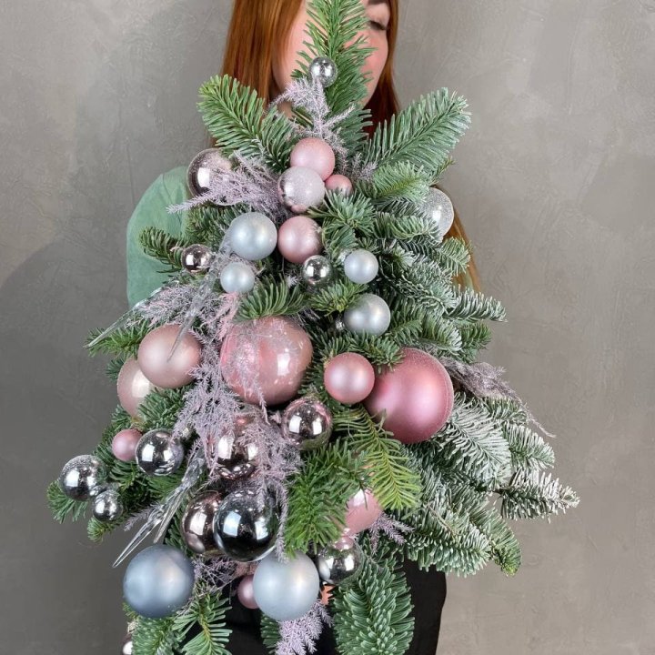 Новогодняя елочка "Розе голд" в Орске