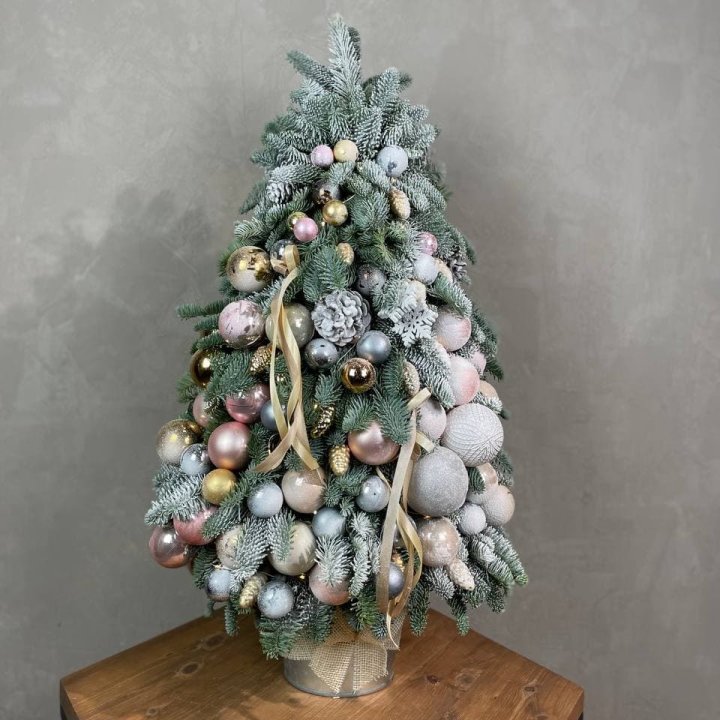 Новогодняя ёлка из веток датского нобилиса в Орске