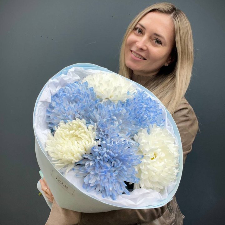 Букет из 7 хризантем  в Орске