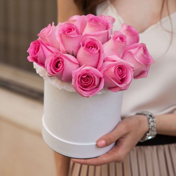 15 роз в боксе Кэтрин в Орске