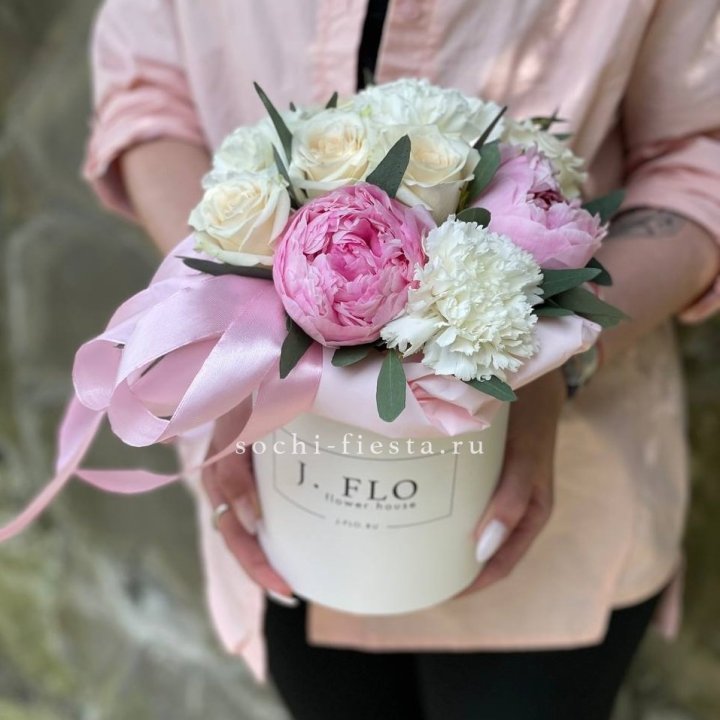 Цветочный бокс мини №2 в Орске