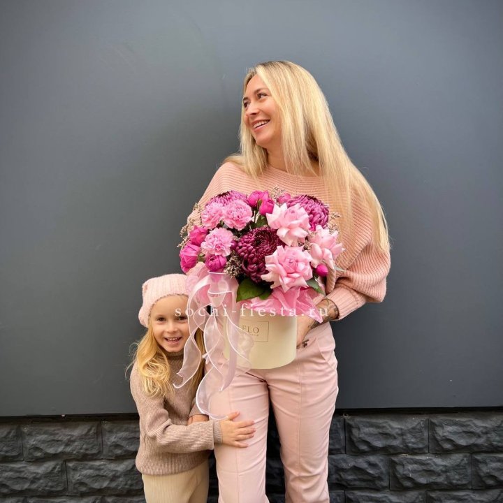 Цветочный бокс "Альба" в Орске