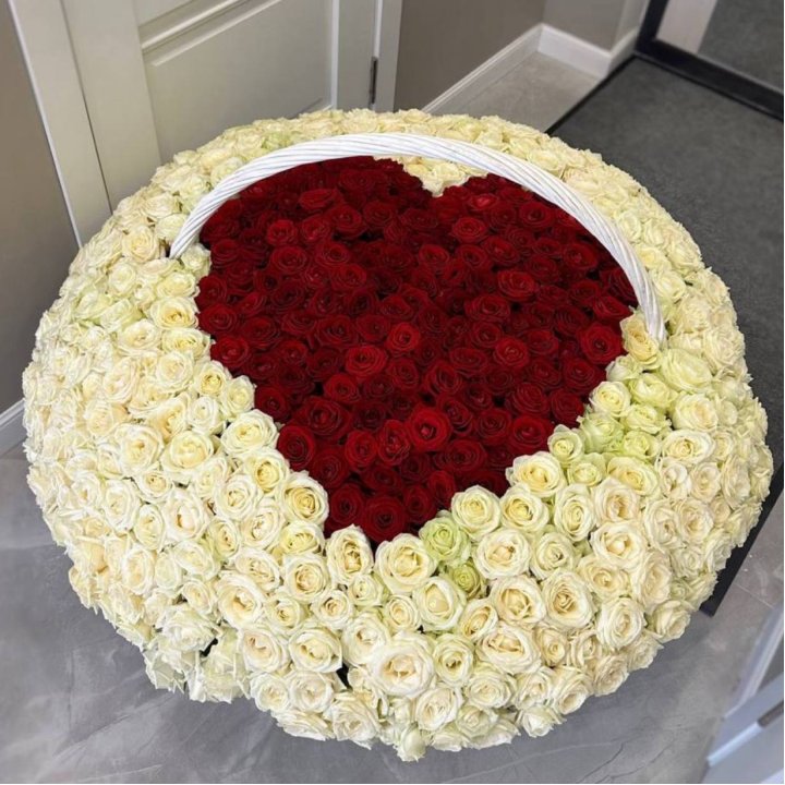 501 роза сердце в Орске