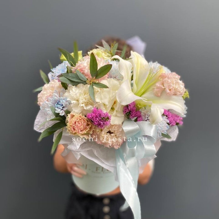 Дизайнерский цилиндр "Лилия" в Орске