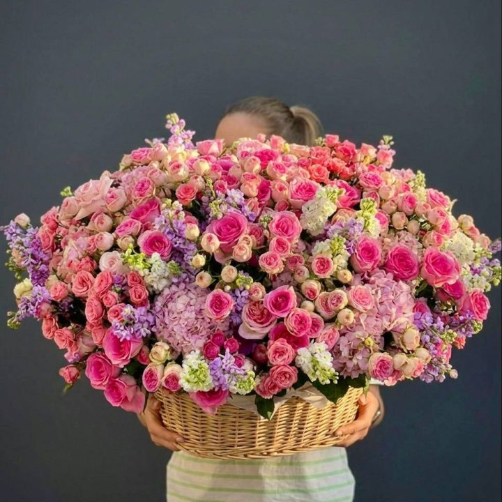 Цветочная корзина гигант №5 в Орске