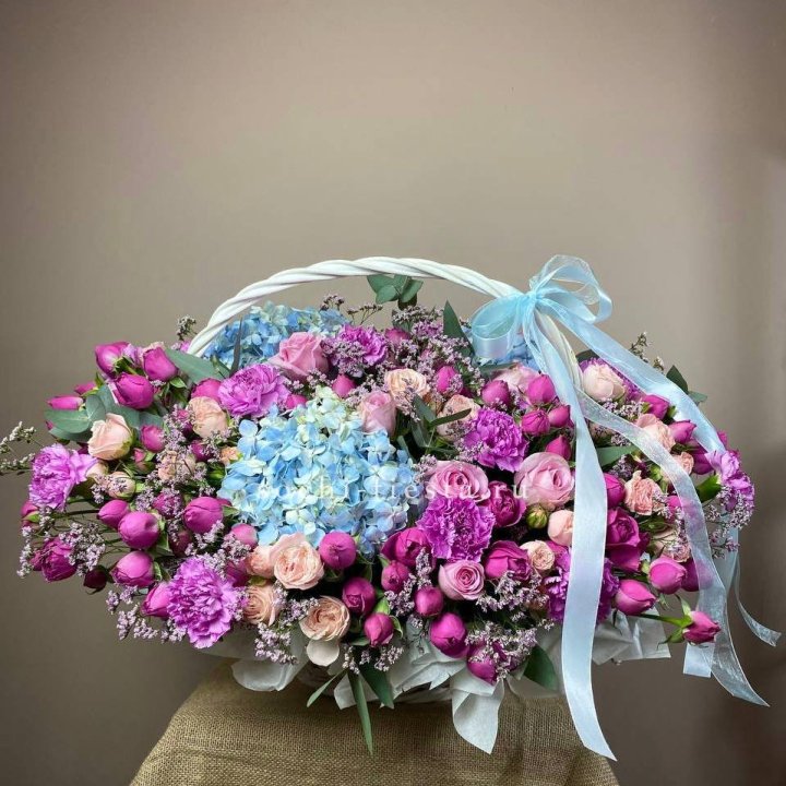 Авторская корзина "Лавандерия" в Орске