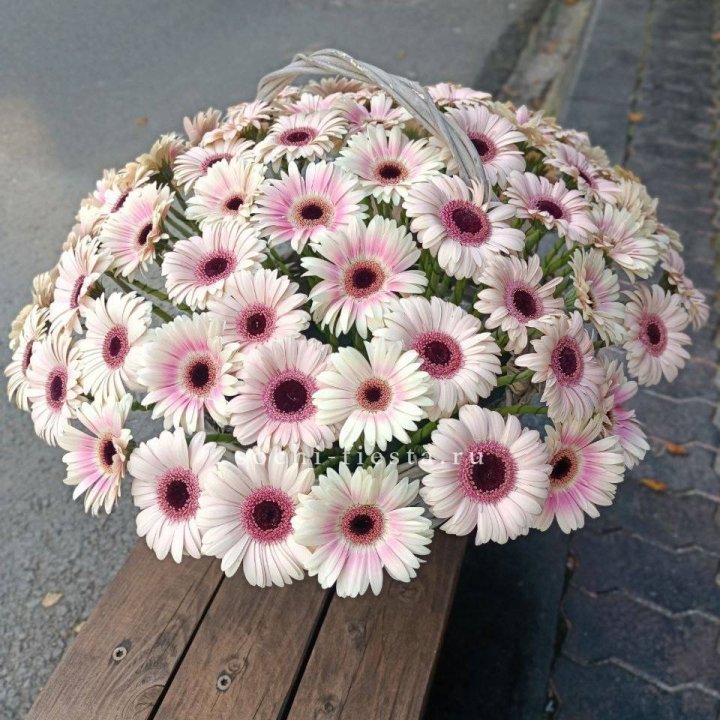 Корзина с герберами  в Орске