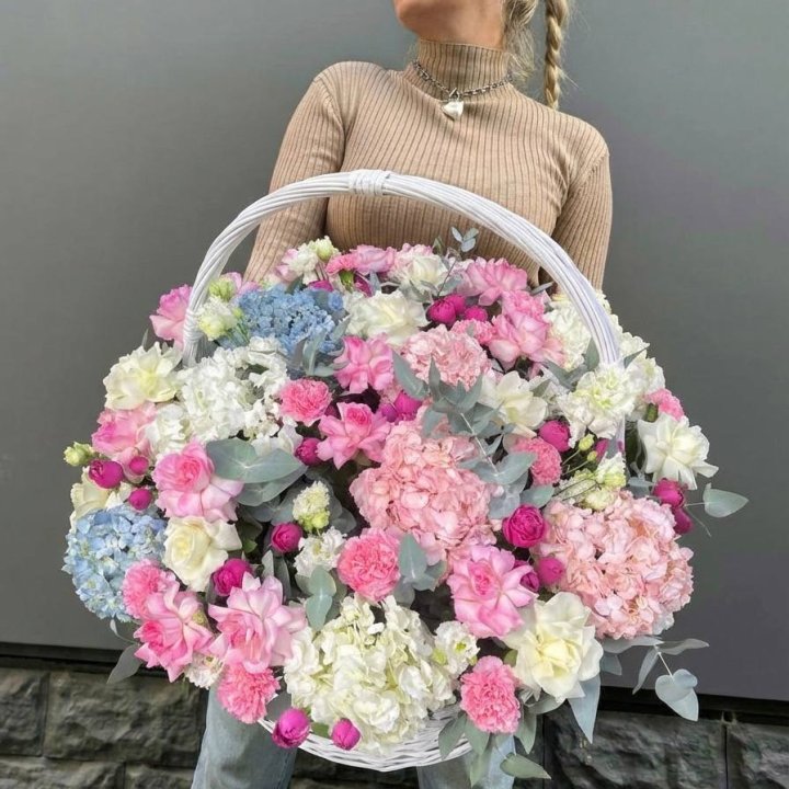 Цветочная корзина №3 в Орске