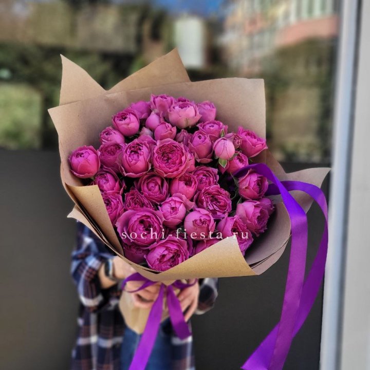 Букет с Мисти бабблс  в Орске