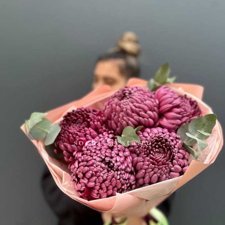 Хризантемы  Бигуди  в Орске